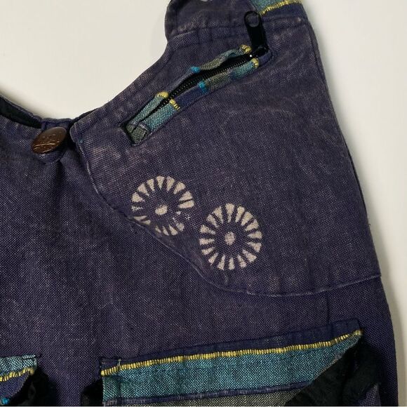 Flying High 100% Cotton Boho Hippie Summer School Bag - Picture 8 of 16